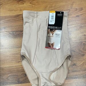 Miraclesuit High-Waist Shapewear in Beige